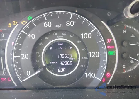 2015 Honda Cr-V Ex-L z USA, uszkodzony, nr VIN 2HKRM4H78FH682576